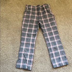 Plaid pants